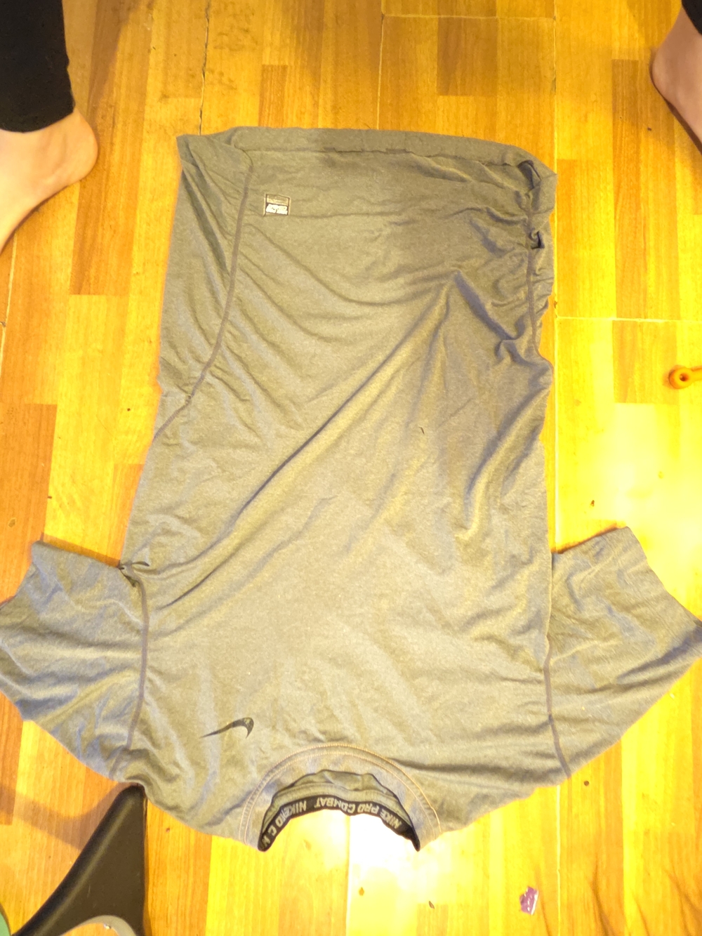 Nike Gray Dri-FIT Athletic Tee
